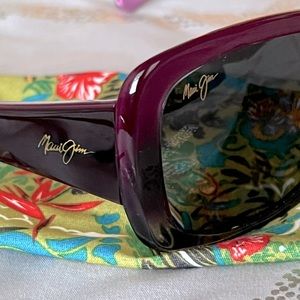 Purple/Pink Ombre Maui Jim Sungalsses